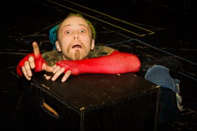 Michael Holmes-Lauder as 'Ariel' in ROUGHER MAGIC