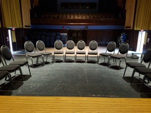 A STORY JONES rehearsal Apr 2019 - Memorial Hall