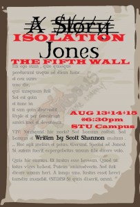 'ISOLATION JONES' @ THE FIFTH WALL (Aug 2020)