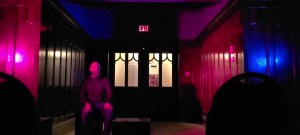 Stage/Tech set-up for Are You In ISOLATION JONES @ Memorial Hall, UNB