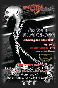 Are You In ISOLATION JONES - Moncton